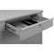Global Industrial Shop Desk w Pigeonhole Compartments and Lower Cabinet, 34-1/2W x 30D x 51-1/2H - Gray 300912GY - alternate 3